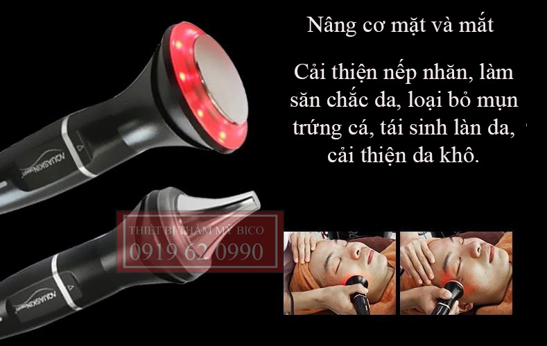 Đầu nâng cơ và hút mụn