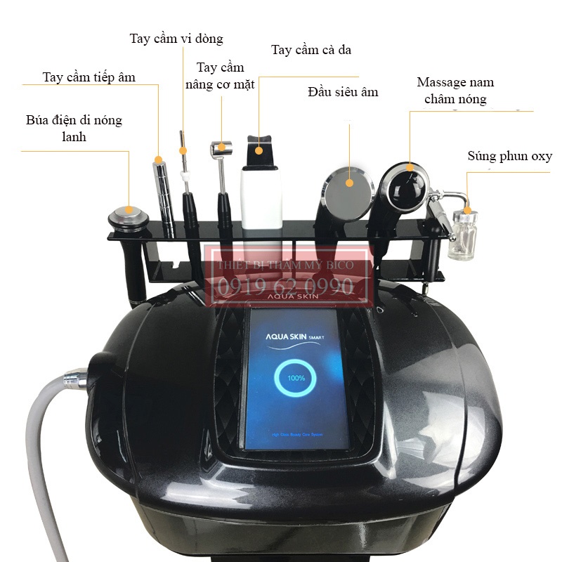 Máy chăm sóc da đa năng Aqua Skin 6in1