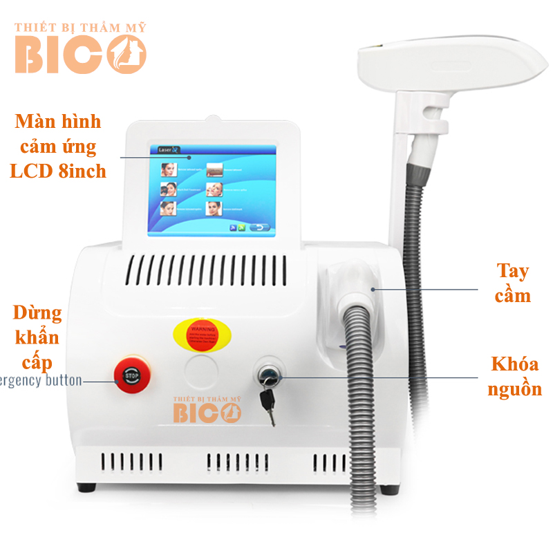 Máy Xóa Xăm Mini Bằng Laser Giá Rẻ - Máy Xóa Xăm 1 Tay Cầm