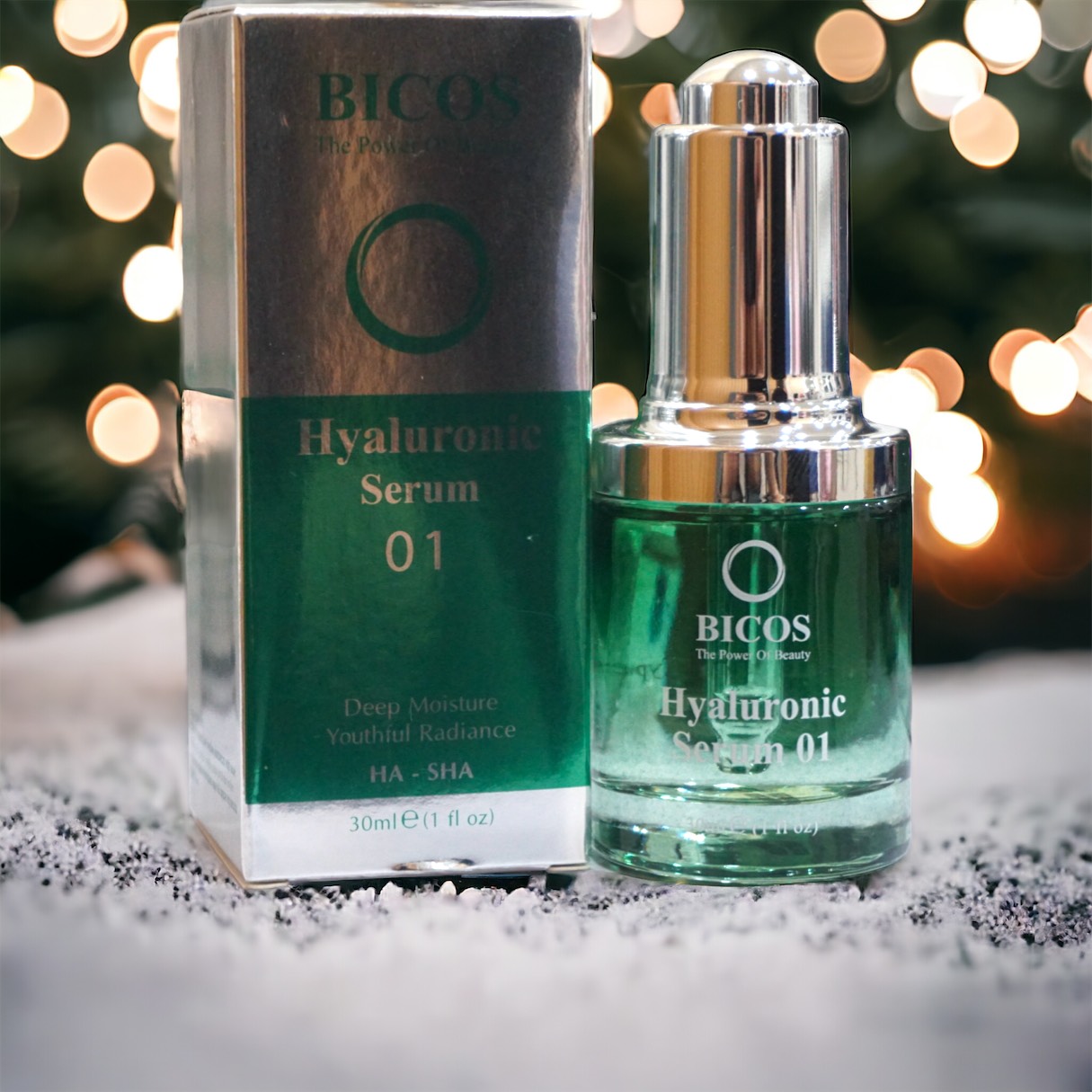 Serum Cấp Ẩm Dưỡng Da Hyaluronic Bicos 02 30ml