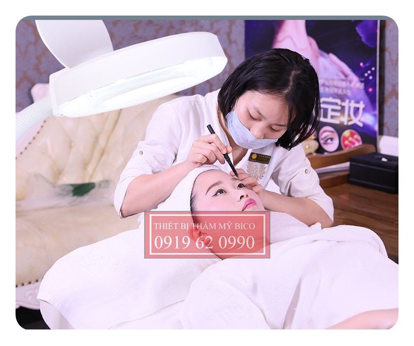 Đèn lúp led soi da spa cho spa thẩm mỹ viện