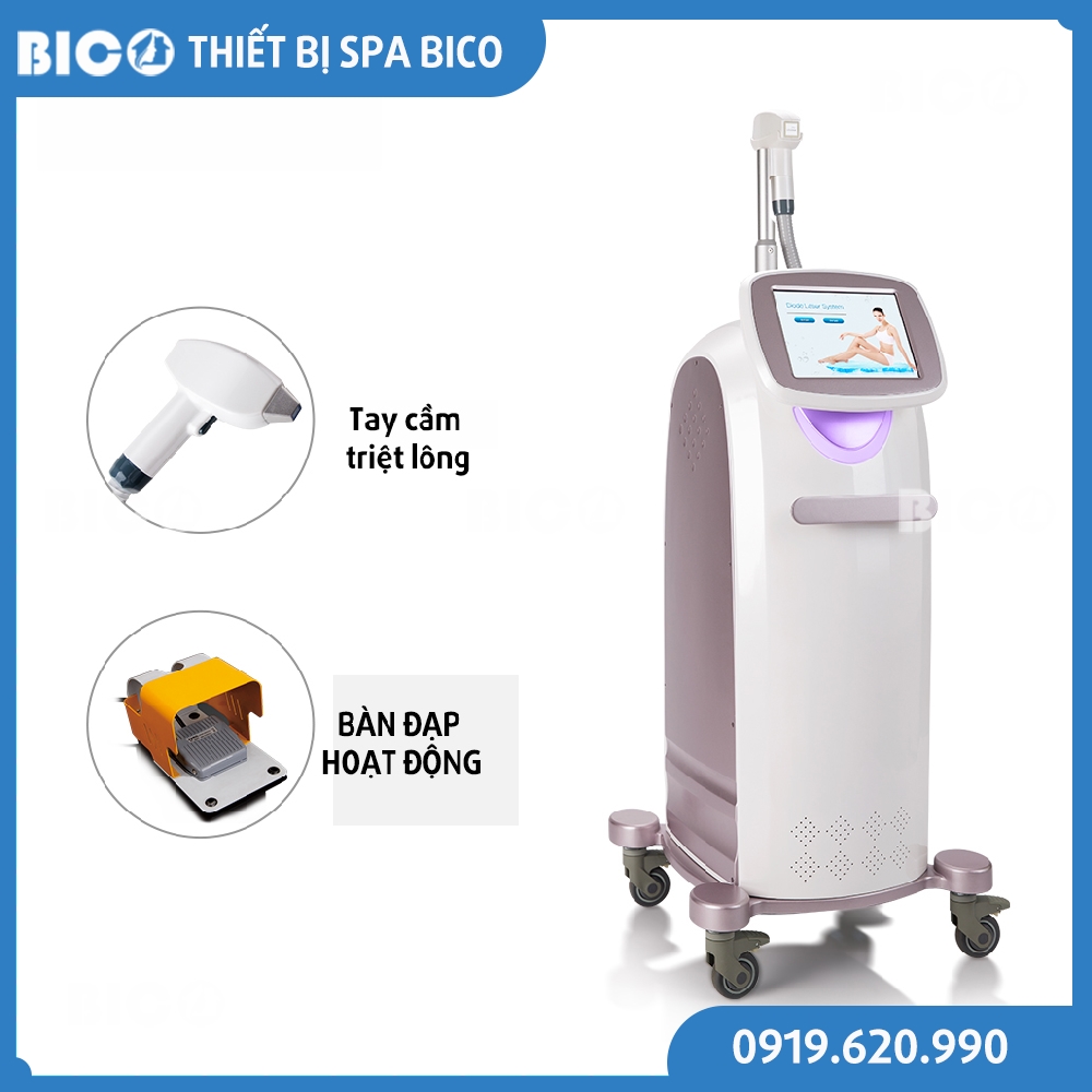 Máy Triệt Lông Diode Laser 808nm